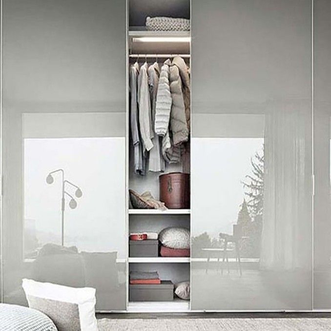 2D / 3D PANEL en bois style dortoir éclatant armoire à porte coulissante armoire en Australie Standard