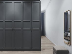 2024 Populaire Grey Shaker Porte Armoire Moderne style en bois pour la maison