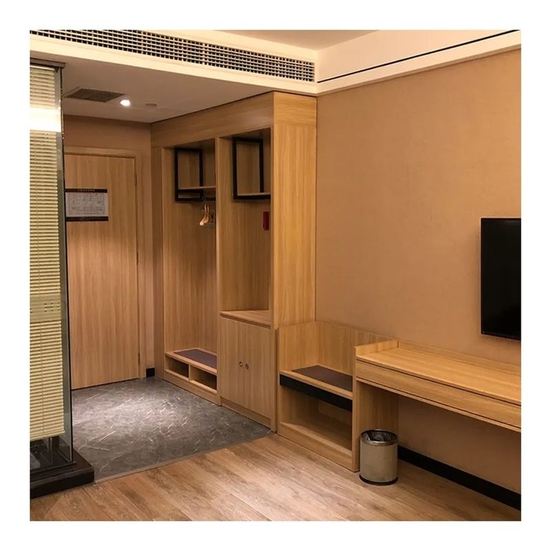 Des vêtements en bois de style moderne placard personnalisé design de luxe pour la maison villa hôtel appartement