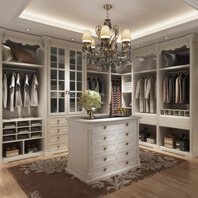 Armoire ouverte grand coin armoire pour la maison villa hôtel appartement chambre à coucher