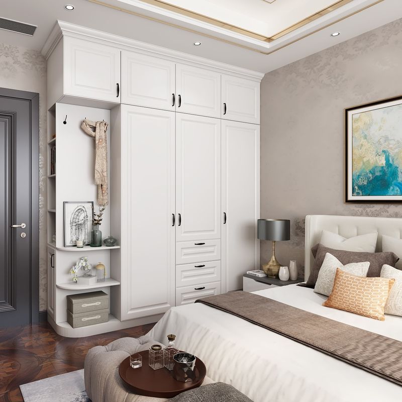 PANEL de style bois tendance garde-robe professionnelle pour le placard de chambre à coucher et le mobilier de salon