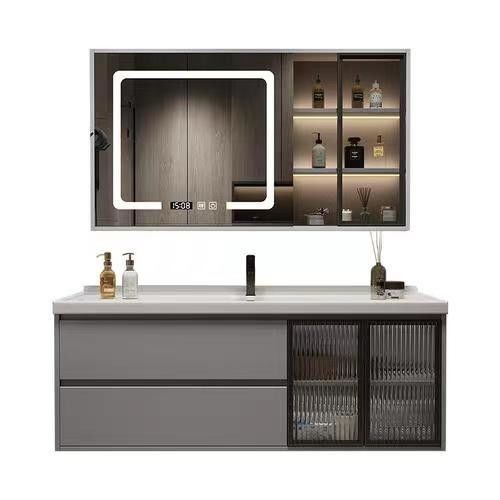 Cabinet de meubles de salle de bain de luxe YALIG avec couleur personnalisée et 38-46 en largeur