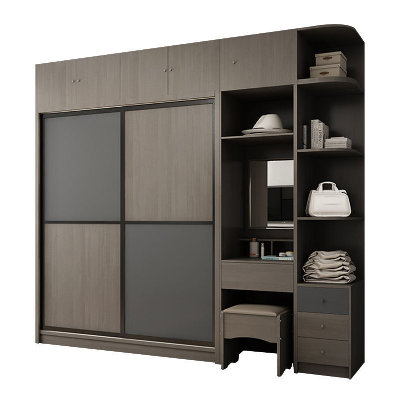 Aucun YALIG plié sur mesure simple petite taille deux portes armoire vestiaire chambre pour bébé placard armoire Designs