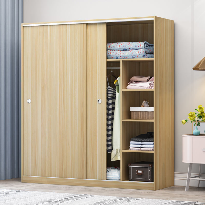 Aucun YALIG plié sur mesure simple petite taille deux portes armoire vestiaire chambre pour bébé placard armoire Designs