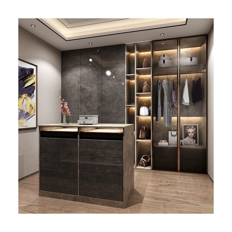 Chambre à coucher personnalisable de style moderne avec armoire à 2 portes