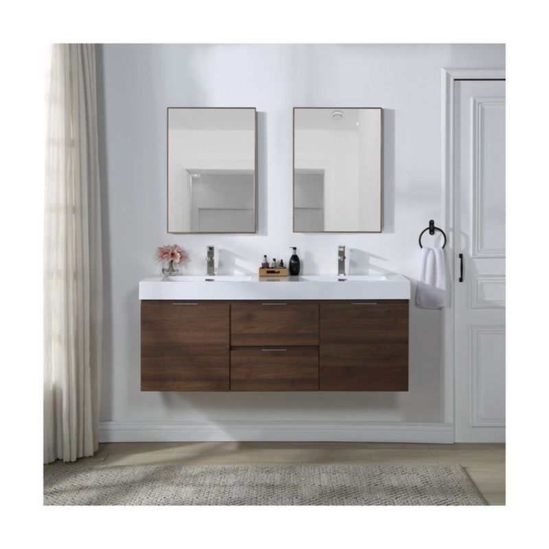 L' armoire de salle de bains importée de YALIG est de style moderne et de largeur 38-46.