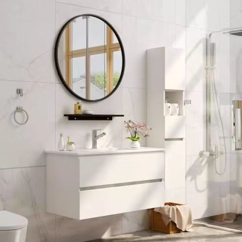 Ajoutez une touche d'élégance à votre salle de bain avec la vanité murale de YALIG