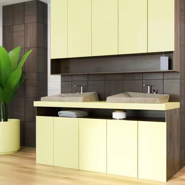 Armoire de rangement moderne et salle de bain Vanity Light Combo avec miroir par YALIG Design