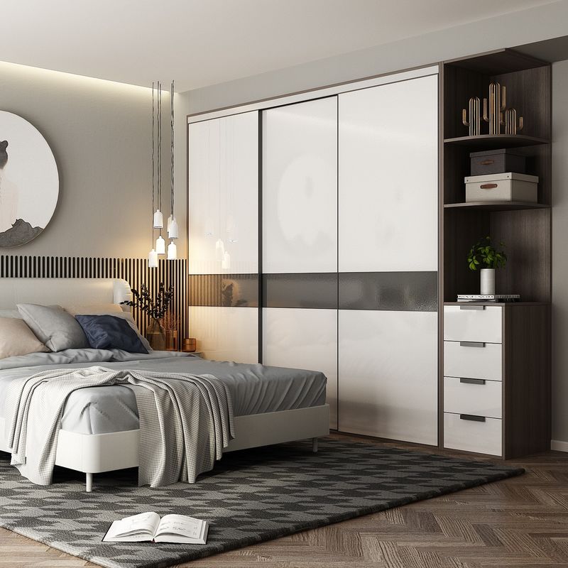 Le MR HDF Board Walk in Wardrobes est parfait pour le design de toute votre maison