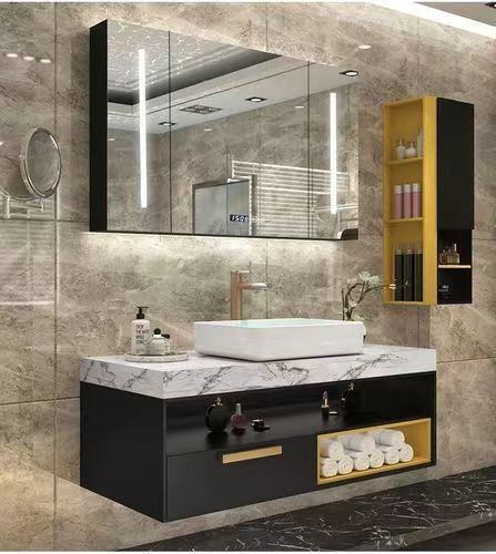 Design sans poignée pour appartement moderne en couleur pure