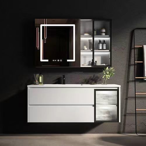 Design sans poignée pour appartement moderne en couleur pure