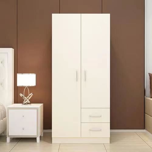 Emballage du courrier YALIG Chambre moderne simple Chambre à deux portes Armoire de conception pour appartement