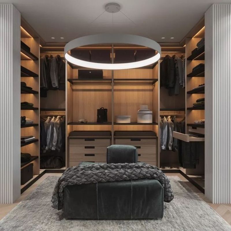 NO Coupe 2024 Design Chambre à coucher placard Armoires en bois pour général dans YALIG