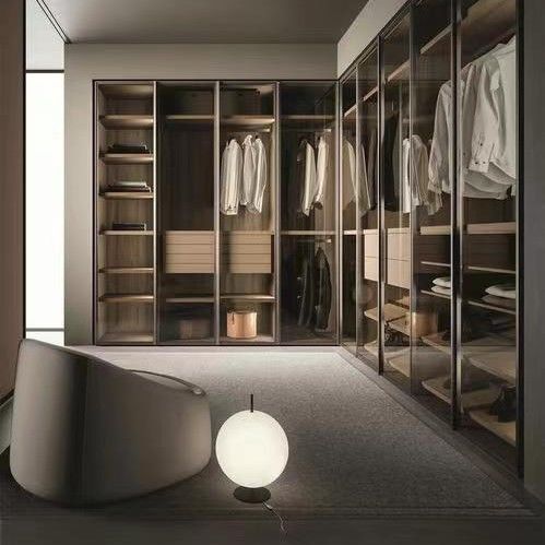 Style de design contemporain YALIG Veneur Armoires de coin modernes pour les meubles de chambre