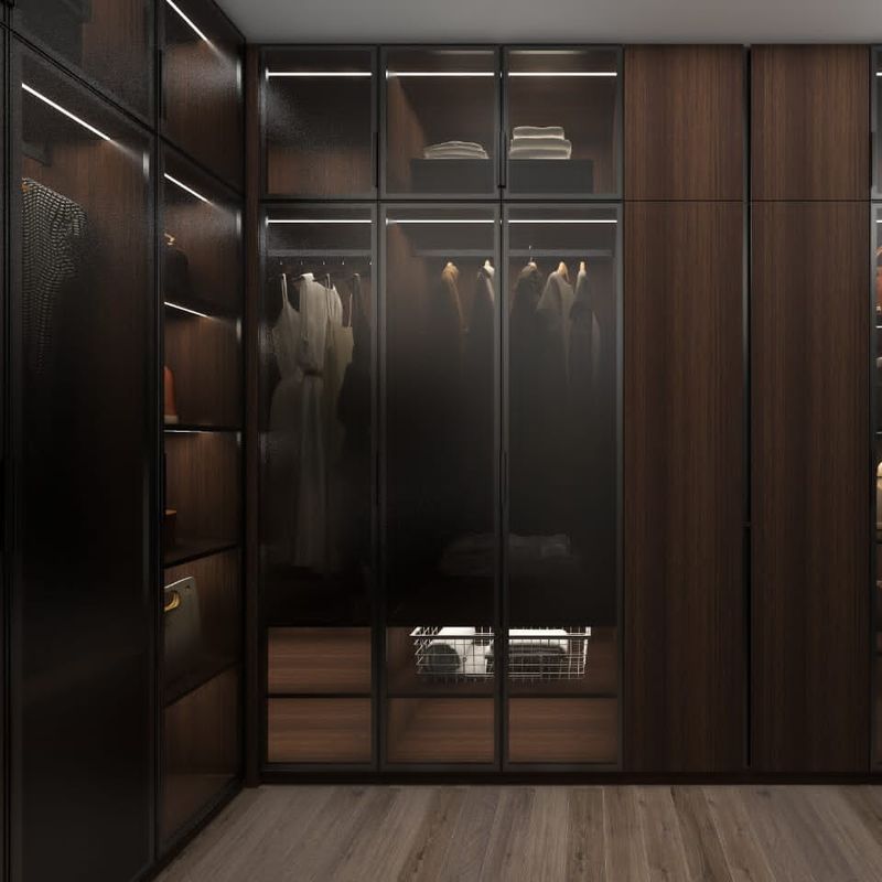 Style de design contemporain YALIG Veneur Armoires de coin modernes pour les meubles de chambre