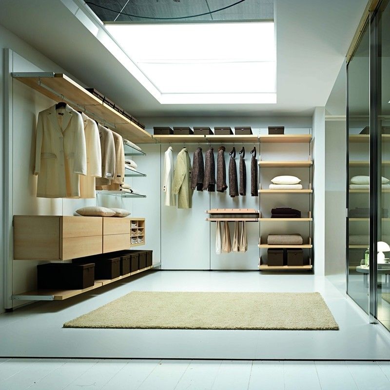 Armoire en bois de style contemporain pour les meubles de chambre de couleur personnalisée moderne